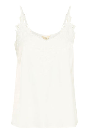 Camisole pour femme par Cream | 10611224 Blanc Neige | Boutique Vvög, vêtements mode pour homme et femme