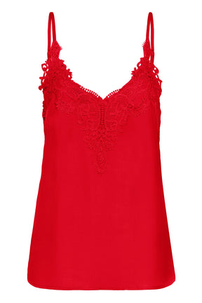 Camisole pour femme par Cream | 10611224 Rouge Intense | Boutique Vvög, vêtements mode pour homme et femme
