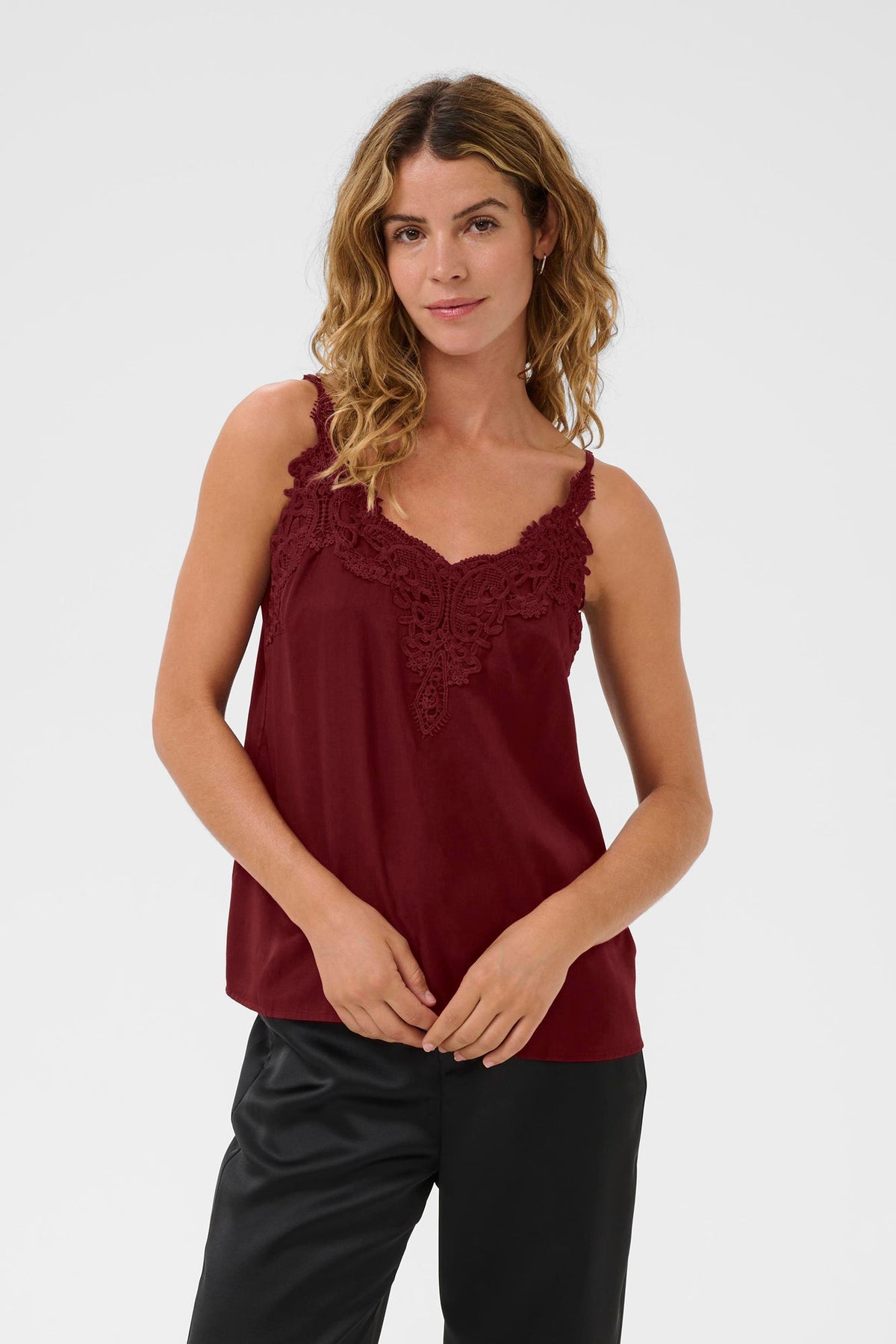 Camisole pour femme par Cream | 10611224 Zinfandel | Boutique Vvög, vêtements mode pour homme et femme
