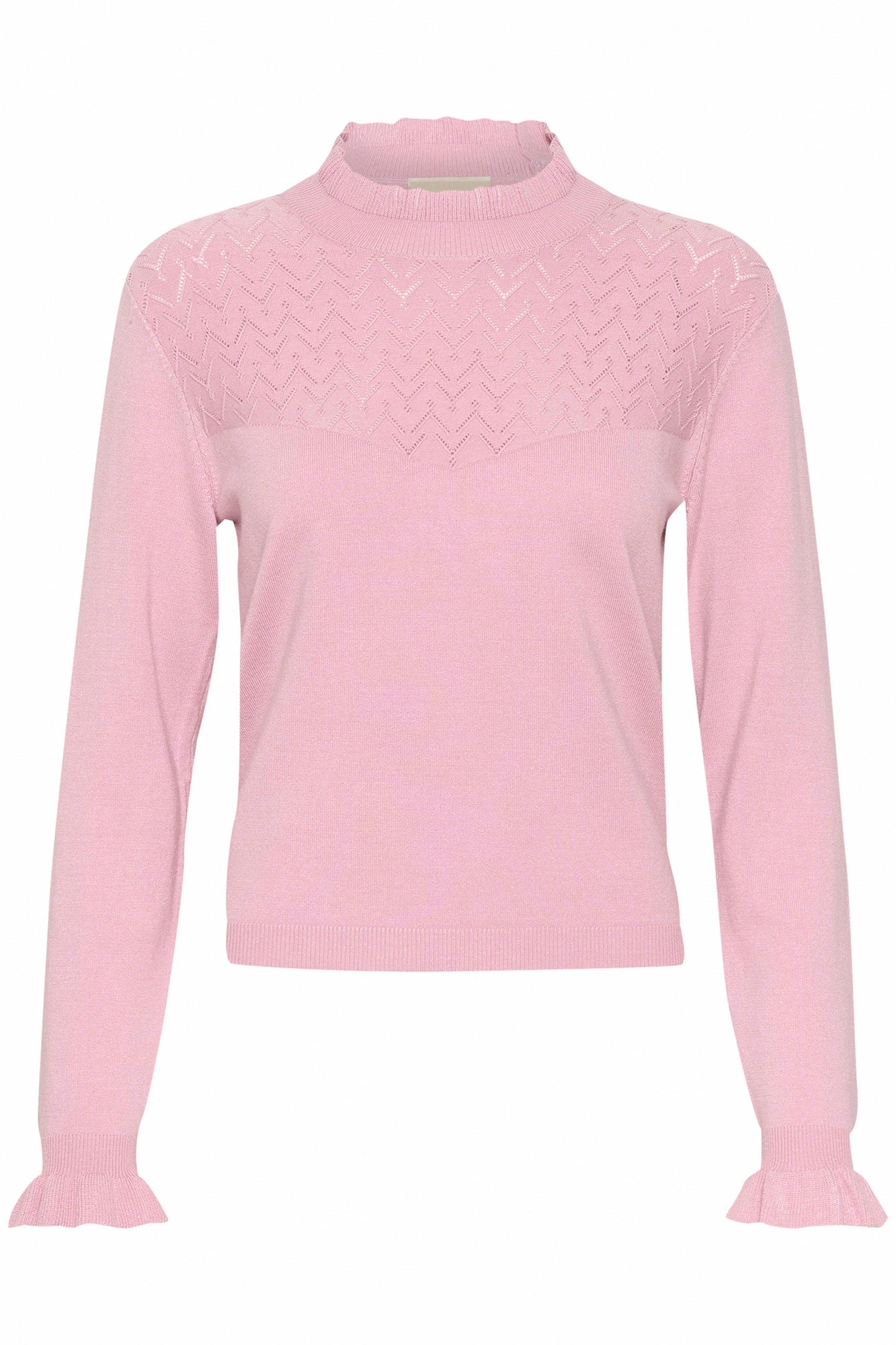 Chandail manches longues pour femme par Cream | 10611897 Rose De L'Aube | Boutique Vvög, vêtements mode pour homme et femme