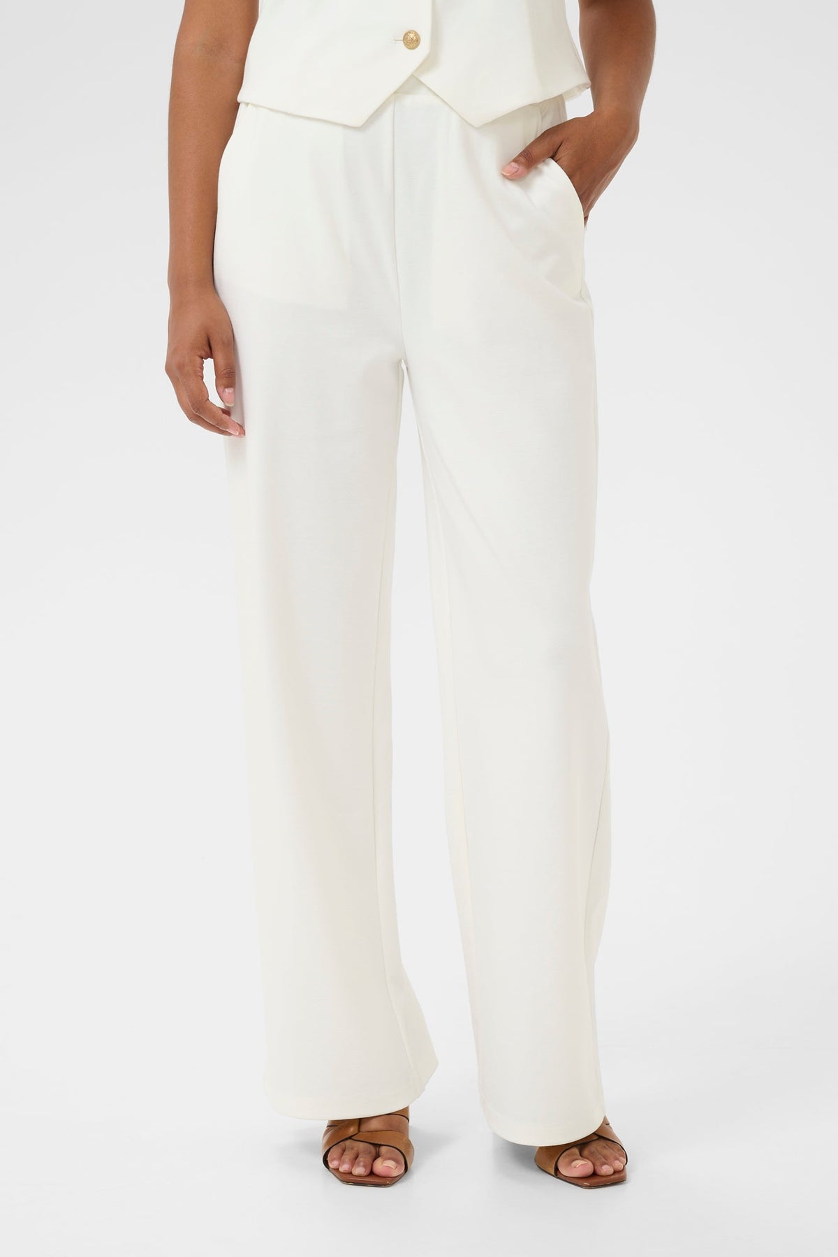 Pantalon pour femme par Cream | 10612047 Guimauve | Boutique Vvög, vêtements mode pour homme et femme