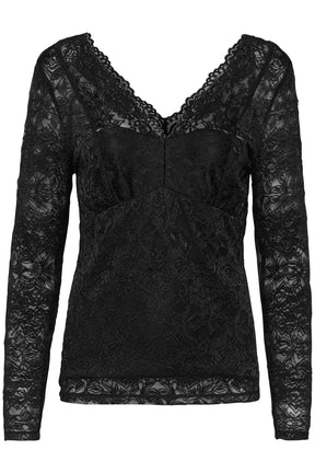 Blouse pour femme par Cream | 10612067 Noir Absolu | Boutique Vvög, vêtements mode pour homme et femme