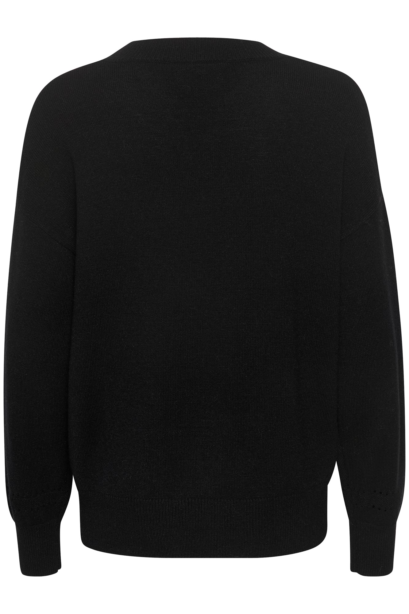 Chandail manches longues pour femme par Cream | 10612823 Noir Absolu | Boutique Vvög, vêtements mode pour homme et femme