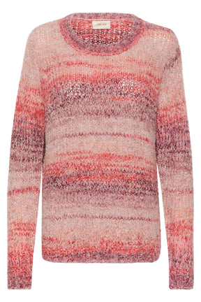 Tricot pour femme par Cream | 10612919 Rouge Rose Multi | Boutique Vvög, vêtements mode pour homme et femme