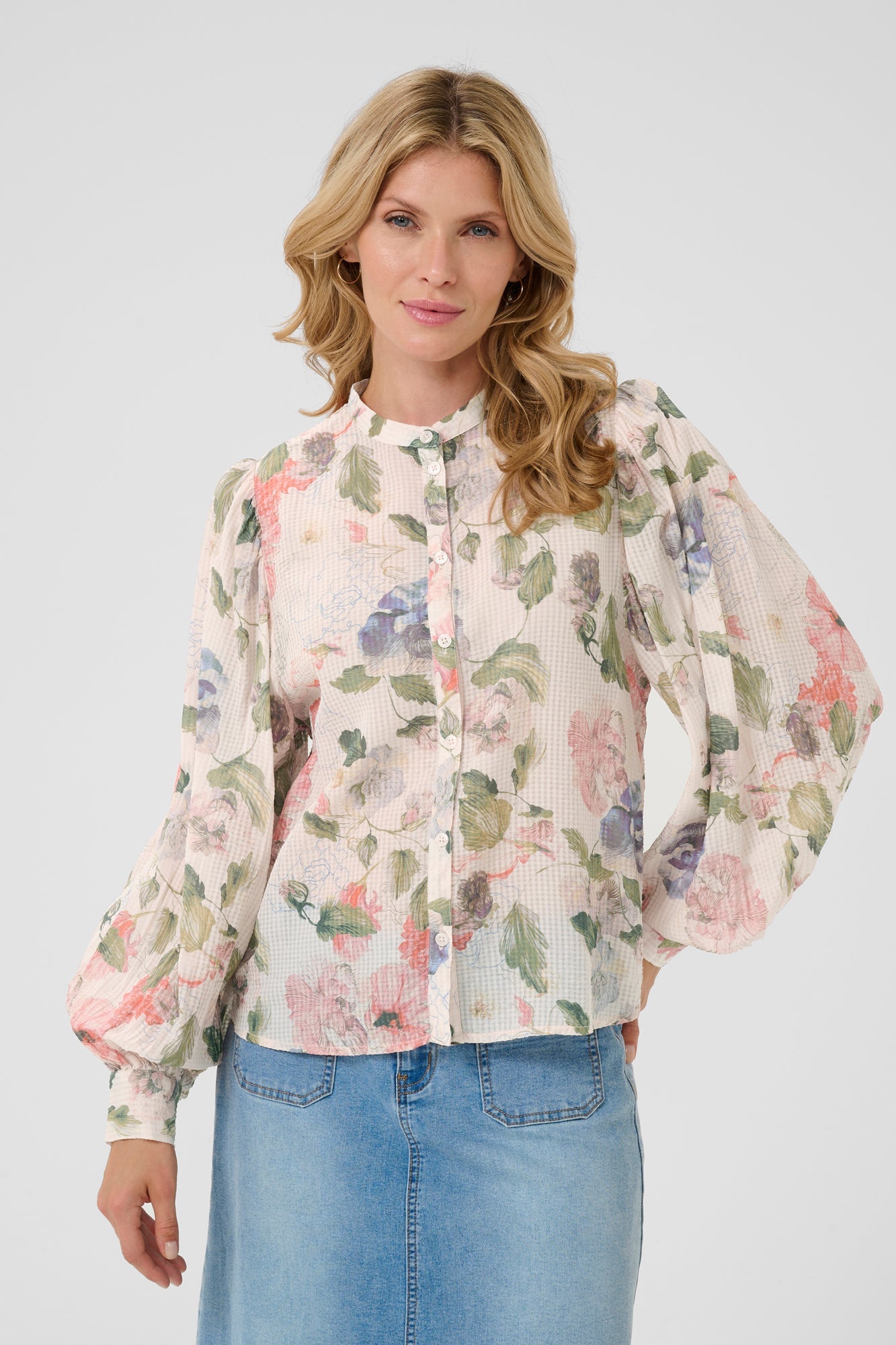 Blouse pour femme par Cream | 10613332 Imprimé Floral | Boutique Vvög, vêtements mode pour homme et femme