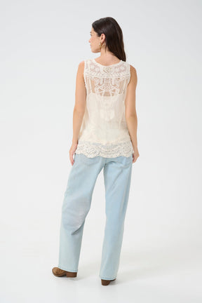 Camisole pour femme par Cream | 10613441 Lait De Poule | Boutique Vvög, vêtements mode pour homme et femme
