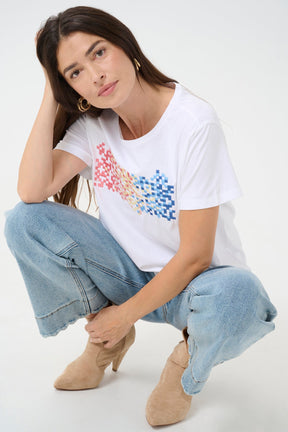 T-Shirt pour femme par Cream | 10613486 Broderie Pixel | Boutique Vvög, vêtements mode pour homme et femme