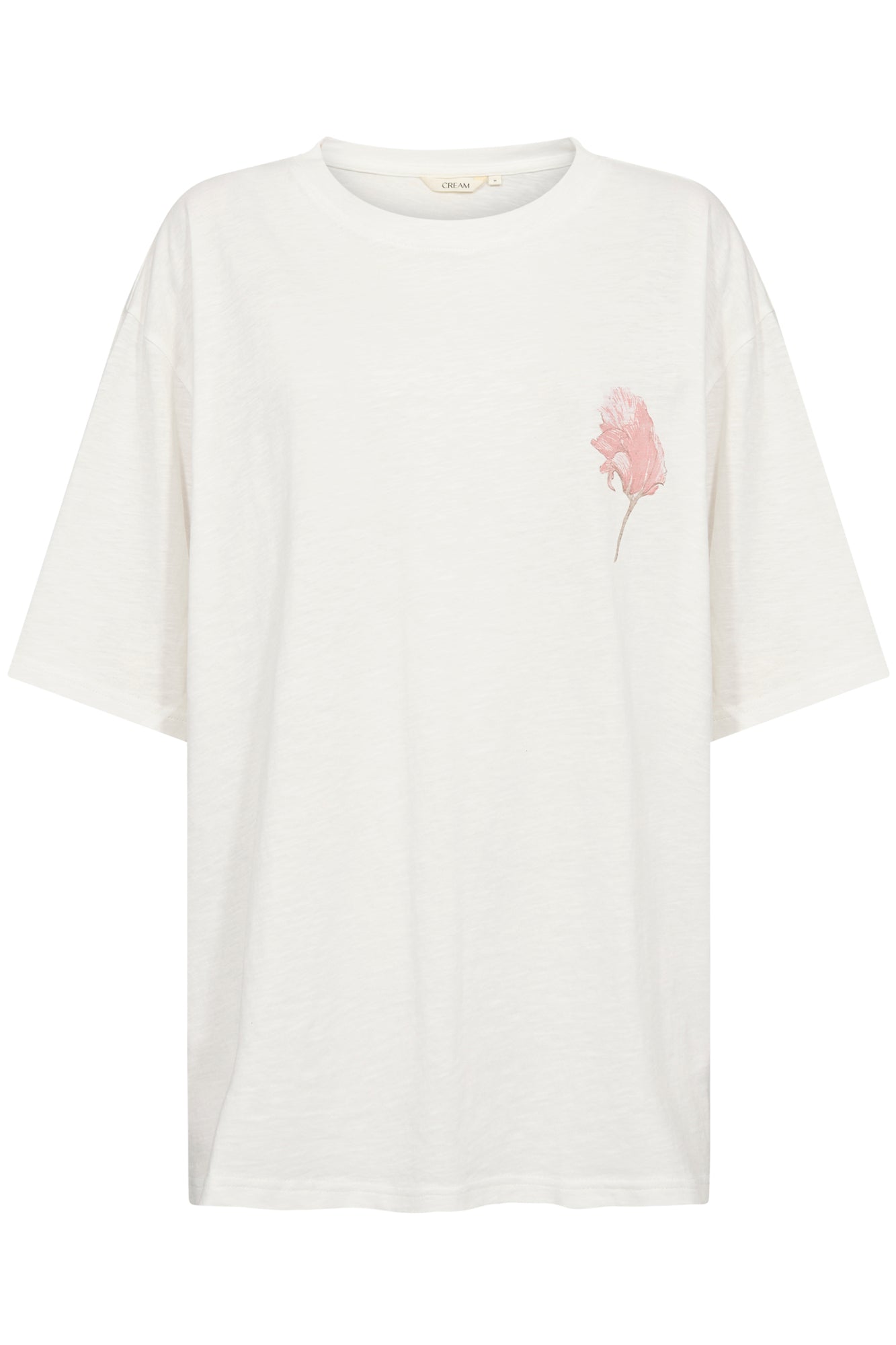 T-Shirt pour femme par Cream | 10613489 Fleur Rose | Boutique Vvög, vêtements mode pour homme et femme