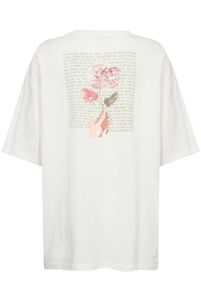 T-Shirt pour femme par Cream | 10613489 Fleur Rose | Boutique Vvög, vêtements mode pour homme et femme