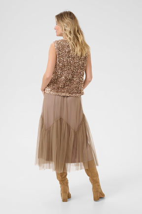 Camisole pour femme par Cream | 10613504 Fossile | Boutique Vvög, vêtements mode pour homme et femme