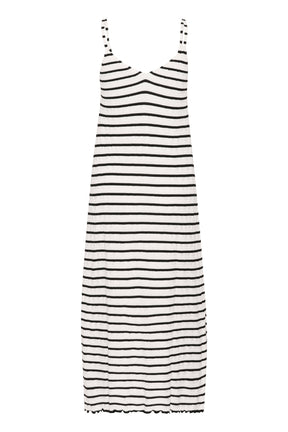Robe pour femme par Cream | 10613670 Rayure Noire Absolu | Boutique Vvög, vêtements mode pour homme et femme
