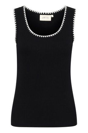 Camisole pour femme par Cream | 10613743 Noir Absolu | Boutique Vvög, vêtements mode pour homme et femme