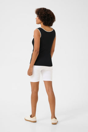 Camisole pour femme par Cream | 10613743 Noir Absolu | Boutique Vvög, vêtements mode pour homme et femme