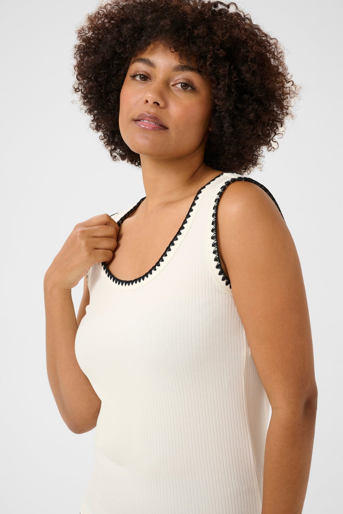 Camisole pour femme par Cream | 10613743 Guimauve | Boutique Vvög, vêtements mode pour homme et femme