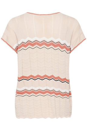 T-Shirt pour femme par Cream | 10613802 Zigzag Bruschetta | Boutique Vvög, vêtements mode pour homme et femme