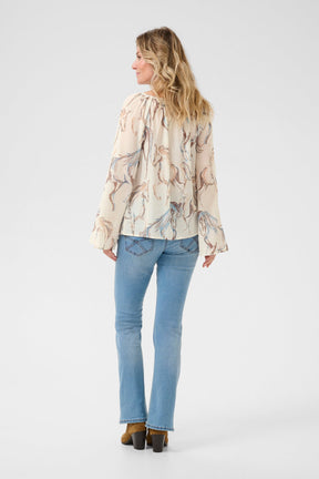 Blouse pour femme par Cream | 10613891 Cheval Bleu | Boutique Vvög, vêtements mode pour homme et femme