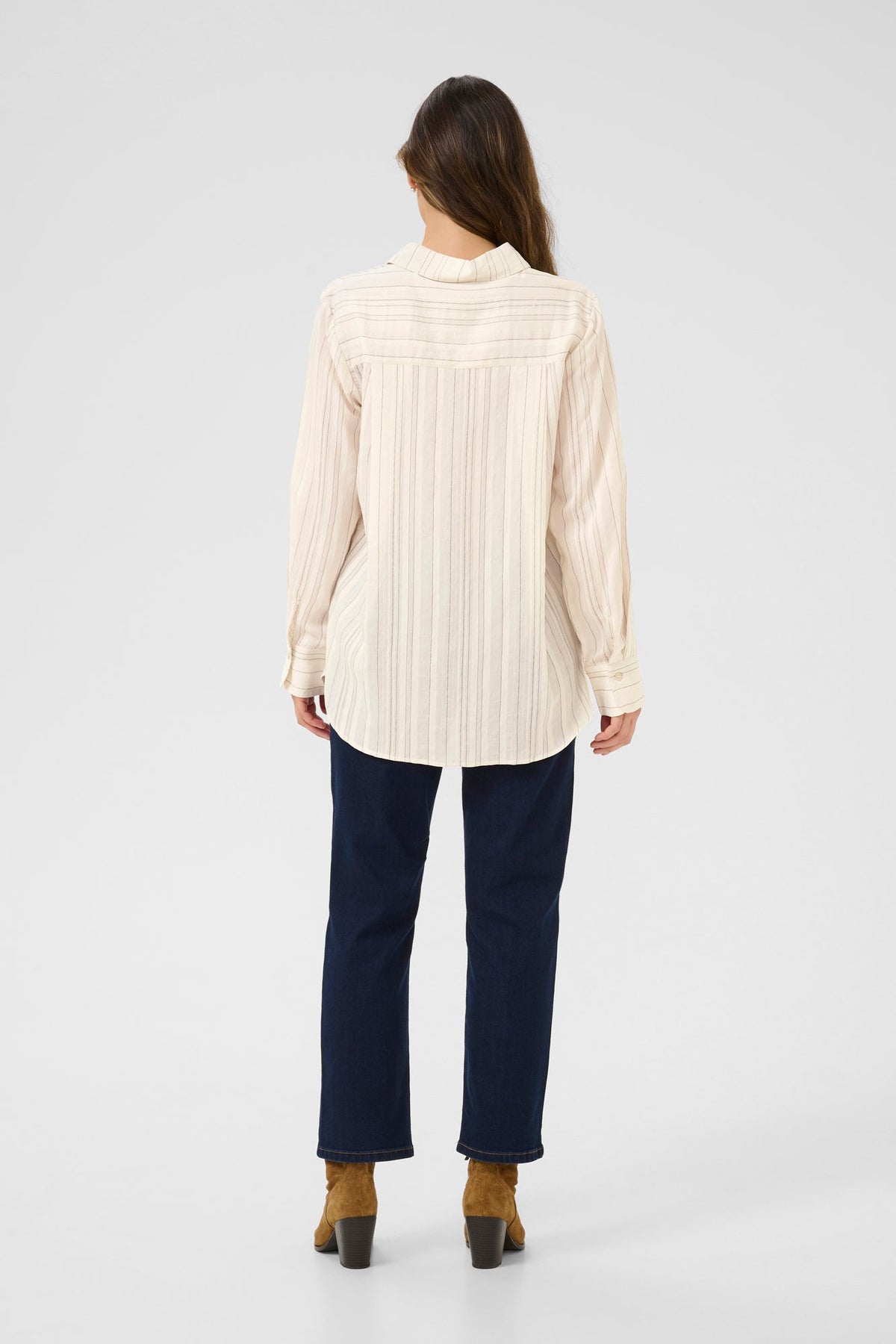Blouse pour femme par Cream | 10613901 Bouleau Rayé | Boutique Vvög, vêtements mode pour homme et femme