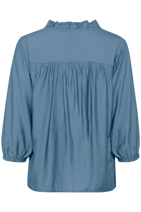 Blouse pour femme par Cream | 10613913 Bleu Havre | Boutique Vvög, vêtements mode pour homme et femme