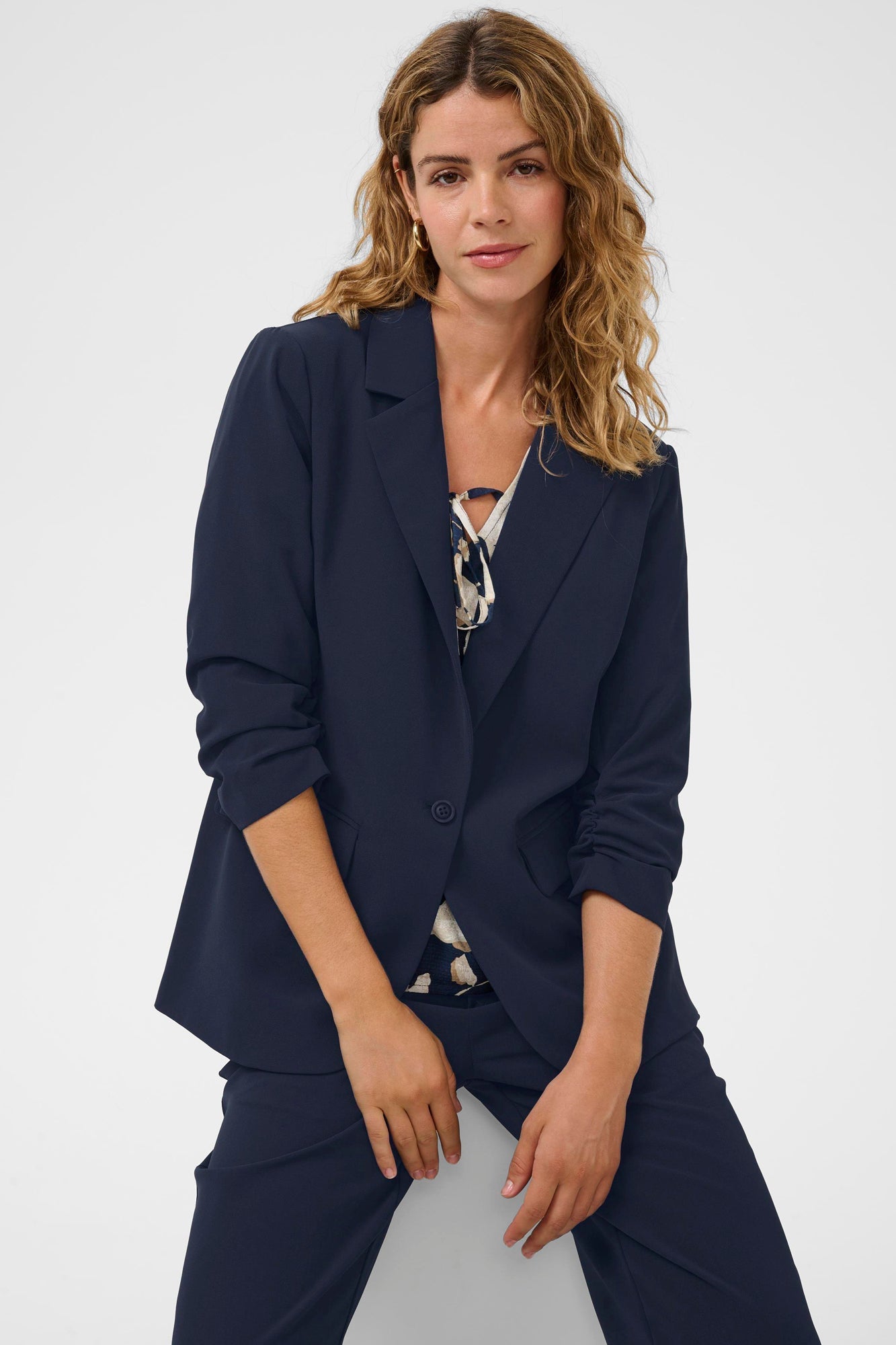 Veston pour femme par Cream | 10613975 Blazer Marine | Boutique Vvög, vêtements mode pour homme et femme
