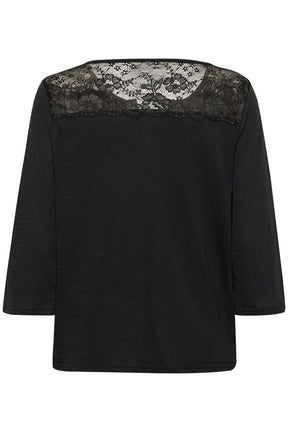 Blouse pour femme par Cream | 10614074 Noir absolu | Boutique Vvög, vêtements mode pour homme et femme
