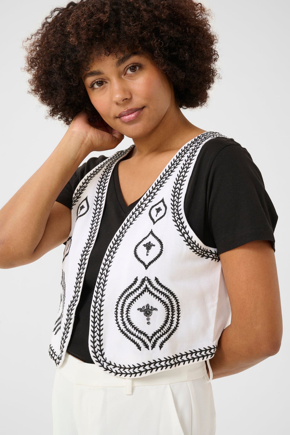 Boléro pour femme par Cream | 10614078 Blanc Neige | Boutique Vvög, vêtements mode pour homme et femme