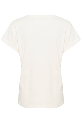T-Shirt pour femme par Cream | 10614080 Brun Rouge Bleu | Boutique Vvög, vêtements mode pour homme et femme