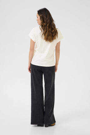 T-Shirt pour femme par Cream | 10614080 Brun Rouge Bleu | Boutique Vvög, vêtements mode pour homme et femme