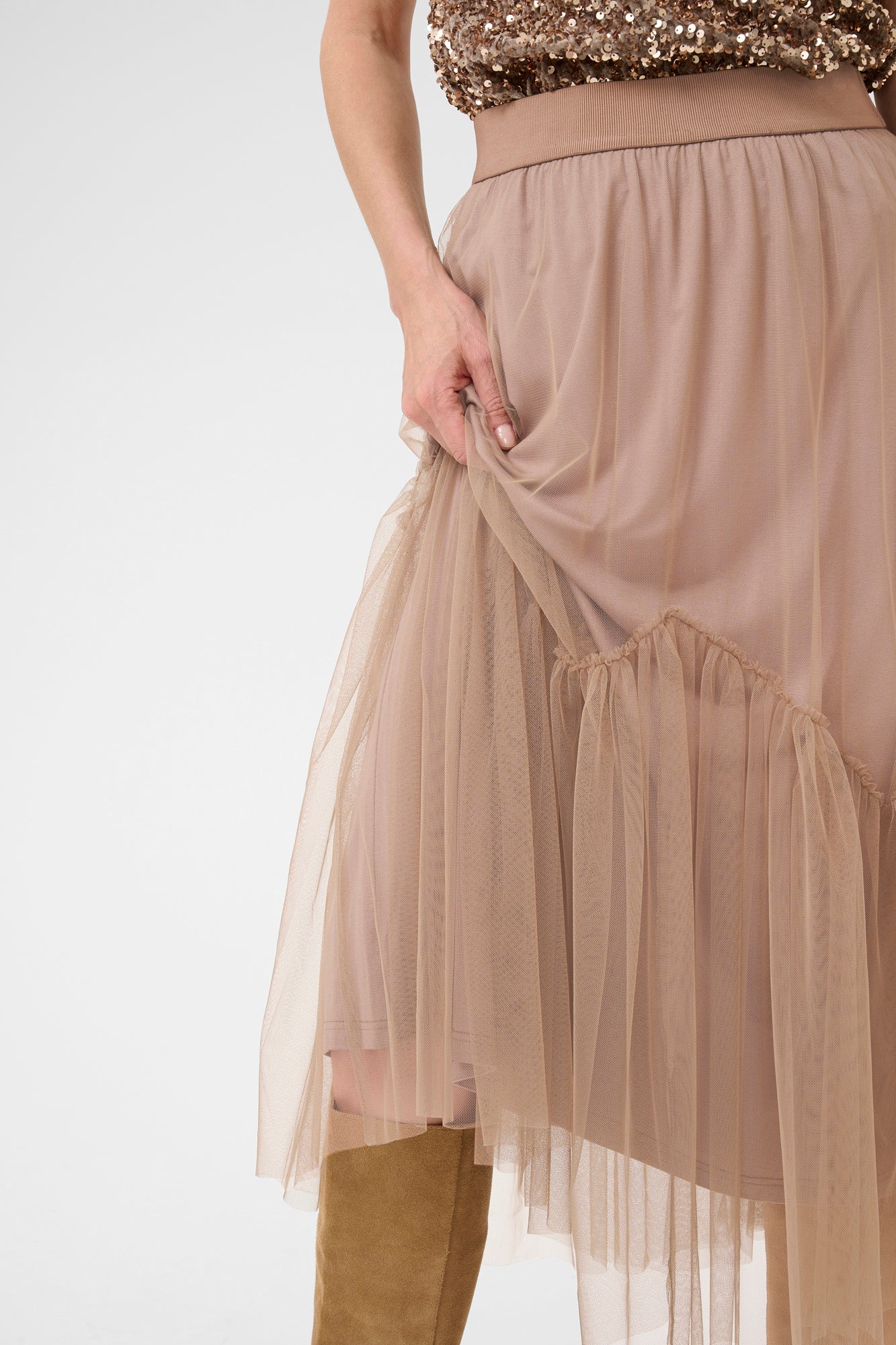 Jupe pour femme par Cream | 10614131 Fossile | Boutique Vvög, vêtements mode pour homme et femme