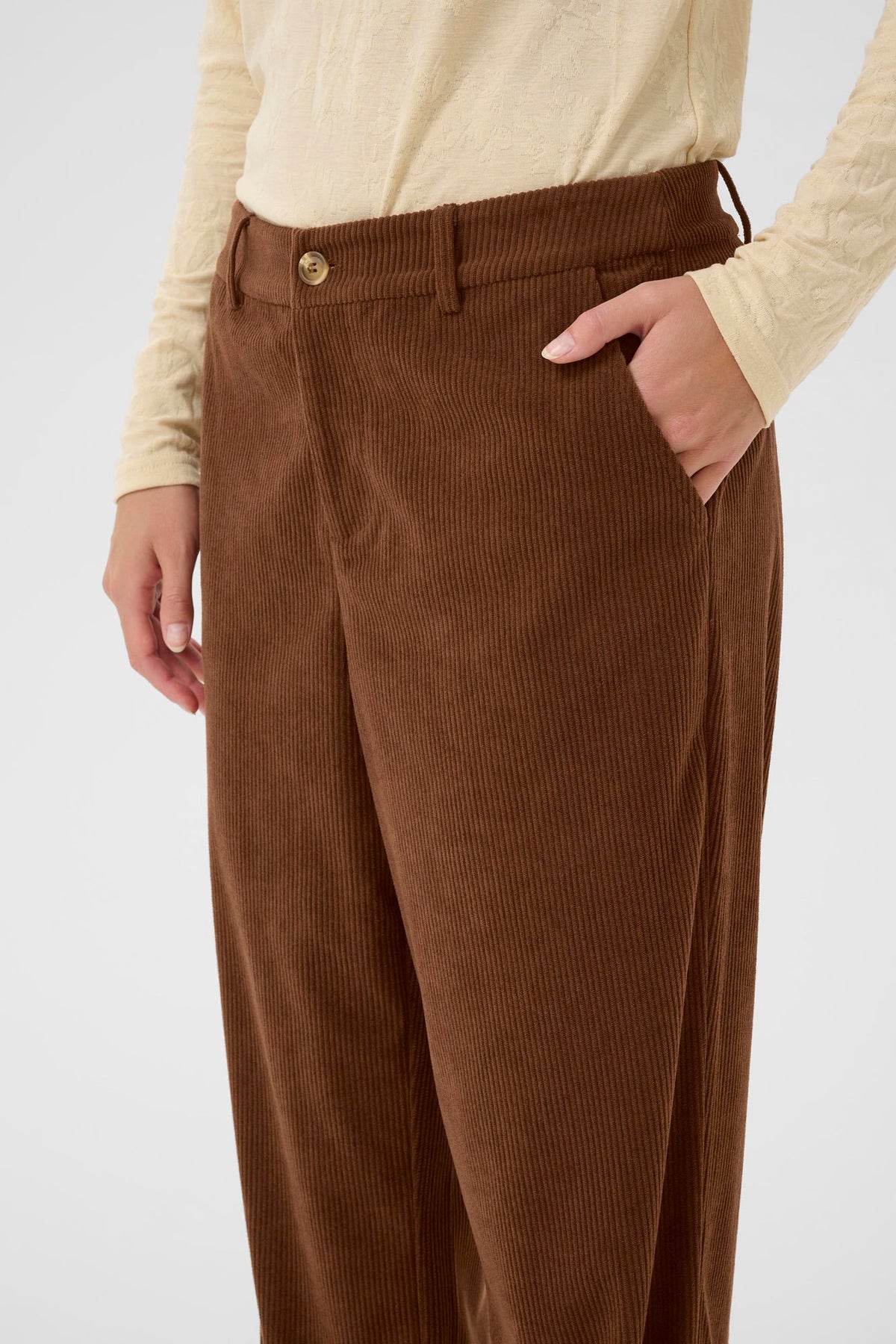 Pantalon pour femme par Cream | 10614146 Cheval Alezan | Boutique Vvög, vêtements mode pour homme et femme