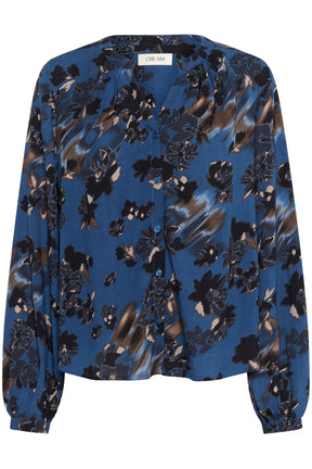 Blouse pour femme par Cream | 10614170 Galaxie Bleu Flux | Boutique Vvög, vêtements mode pour homme et femme