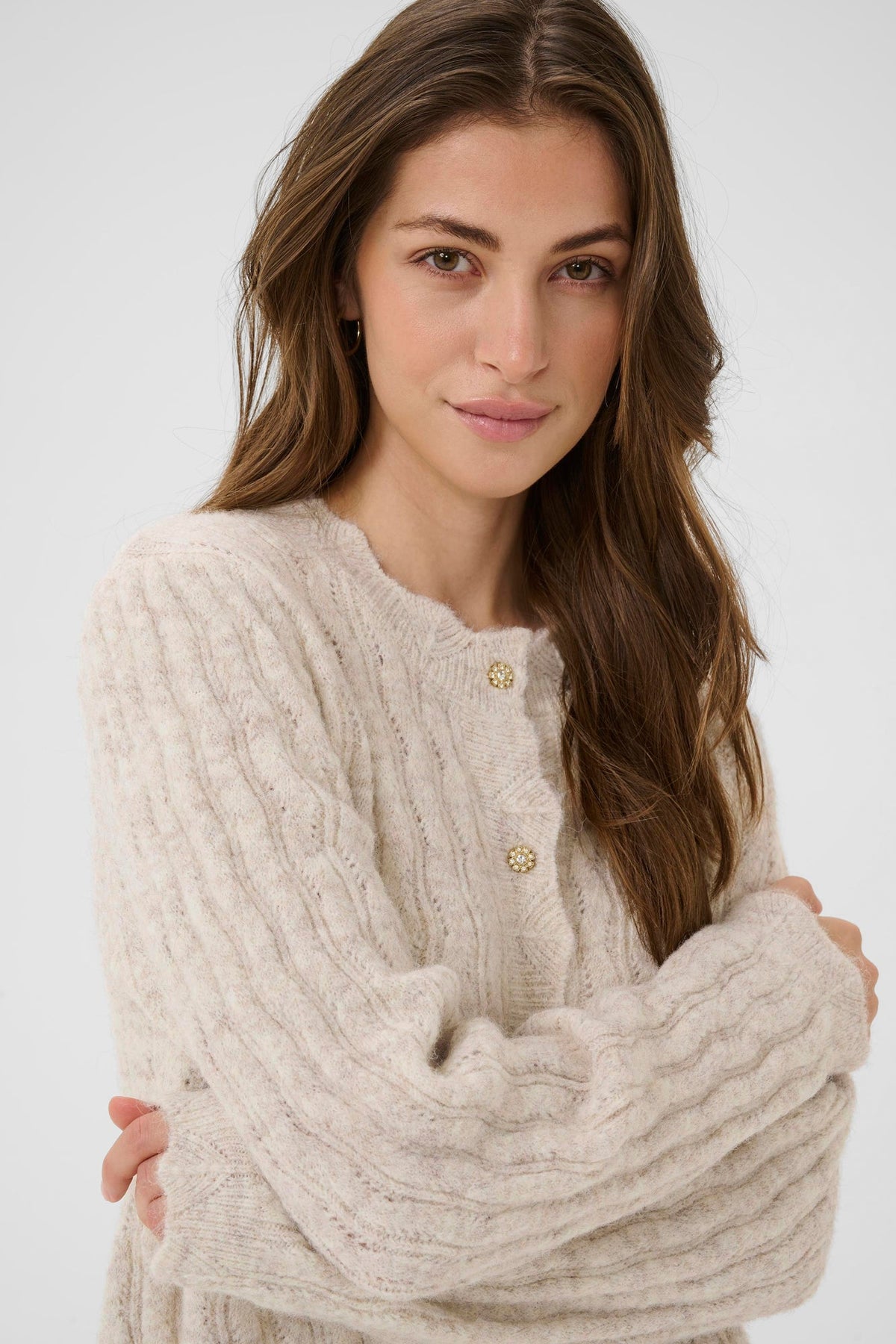 Cardigan pour femme par Cream | 10614228 Avoine | Boutique Vvög, vêtements mode pour homme et femme