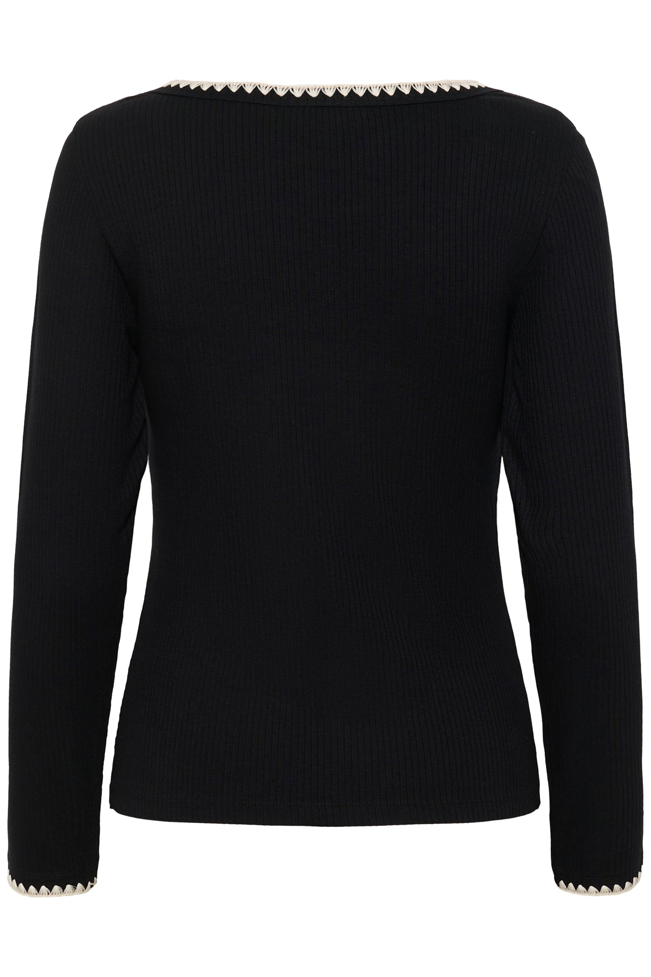 Chandail manches longues pour femme par Cream | 10614310 Noir Absolu | Boutique Vvög, vêtements mode pour homme et femme
