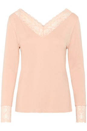 Chandail manches longues pour femme par Cream | 10614334 Poussière Rose | Boutique Vvög, vêtements mode pour homme et femme