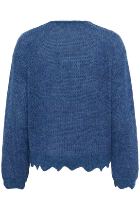 Cardigan pour femme par Cream | 10614335 Bleu Galaxie | Boutique Vvög, vêtements mode pour homme et femme