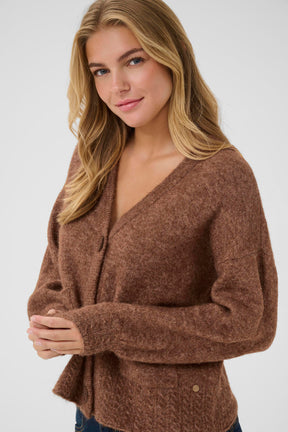 Cardigan pour femme par Cream | 10614347 Cheval Alezan | Boutique Vvög, vêtements mode pour homme et femme