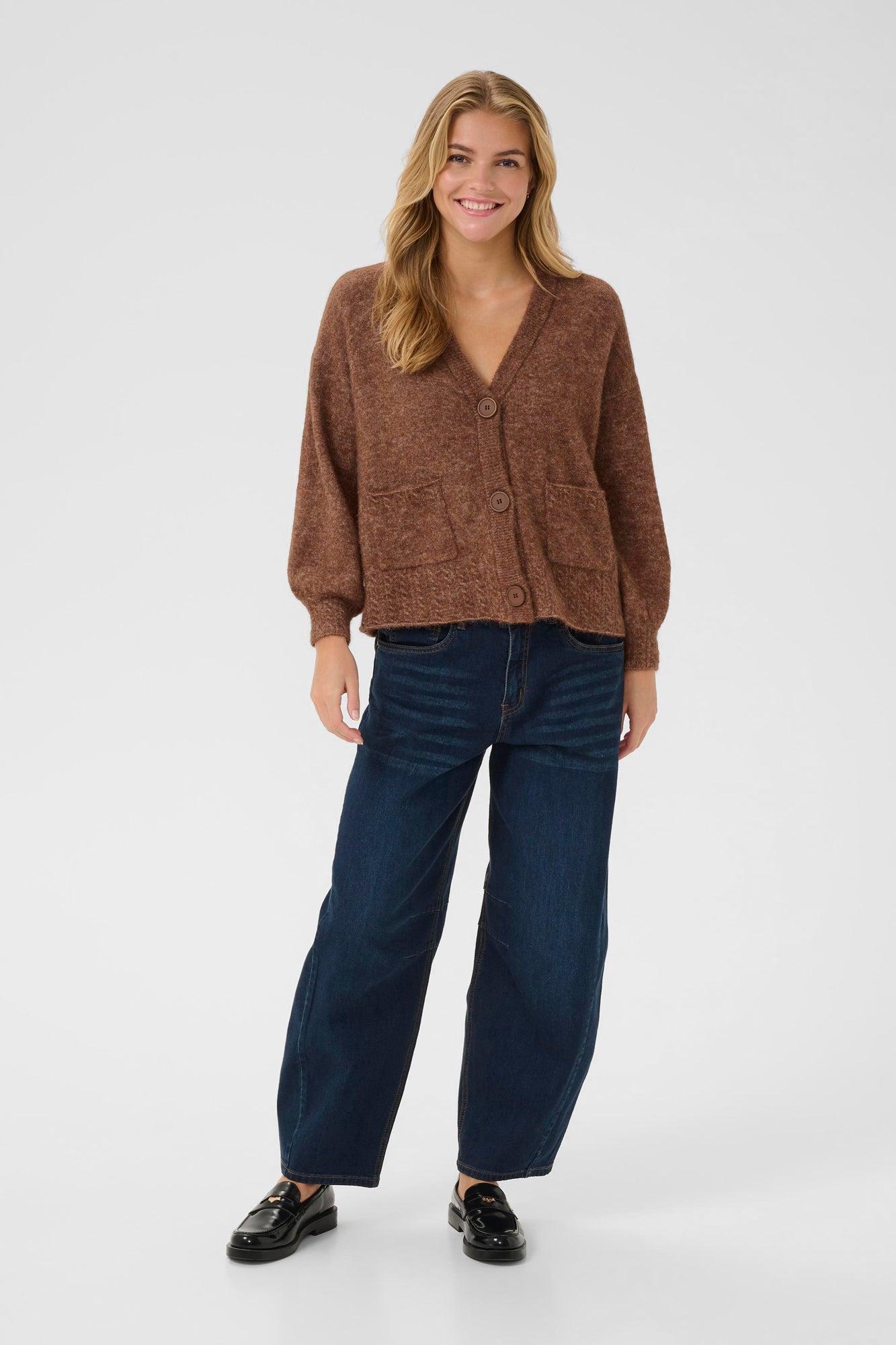Cardigan pour femme par Cream | 10614347 Cheval Alezan | Boutique Vvög, vêtements mode pour homme et femme