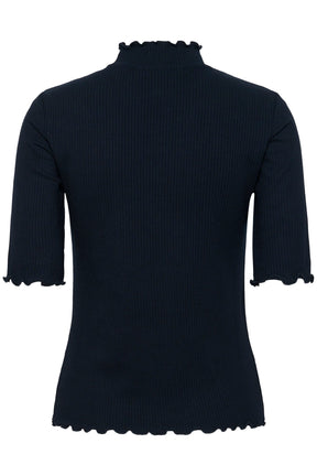 Chandail manches courtes pour femme par Cream | 10614355 Noir Absolu | Boutique Vvög, vêtements mode pour homme et femme