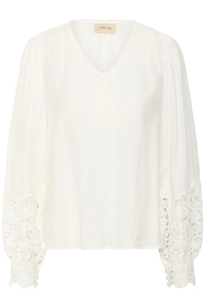 Blouse pour femme par Cream | 10614427 Blanc Neige | Boutique Vvög, vêtements mode pour homme et femme
