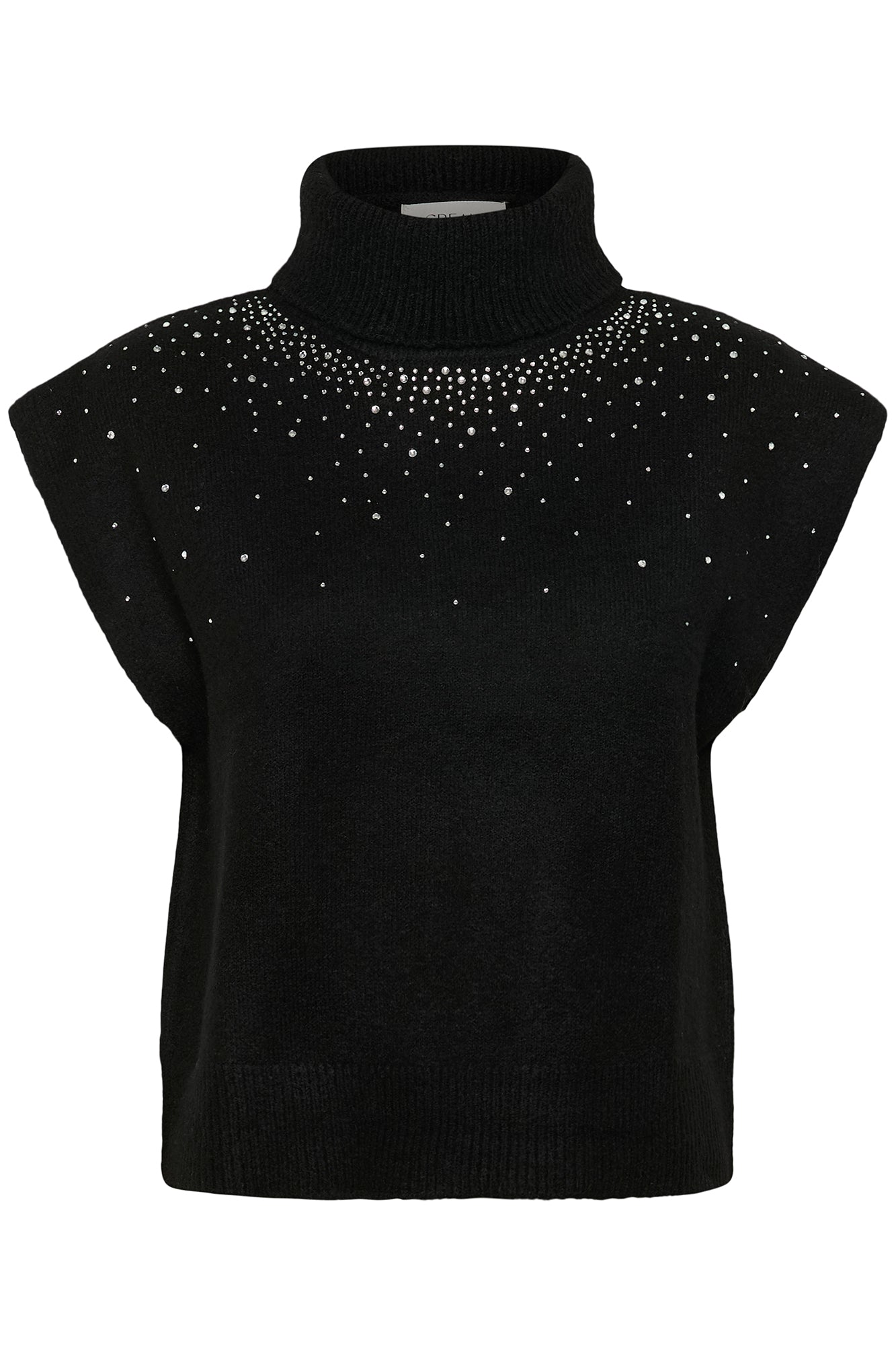 Chandail manches courtes pour femme par Cream | 10614457 Noir Absolu | Boutique Vvög, vêtements mode pour homme et femme