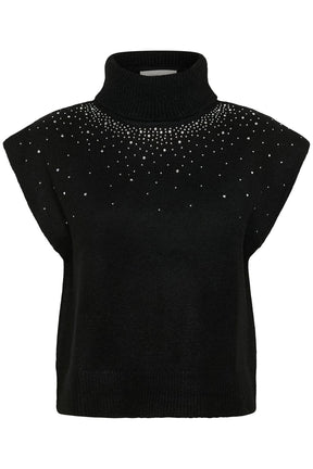 Chandail manches courtes pour femme par Cream | 10614457 Noir Absolu | Boutique Vvög, vêtements mode pour homme et femme