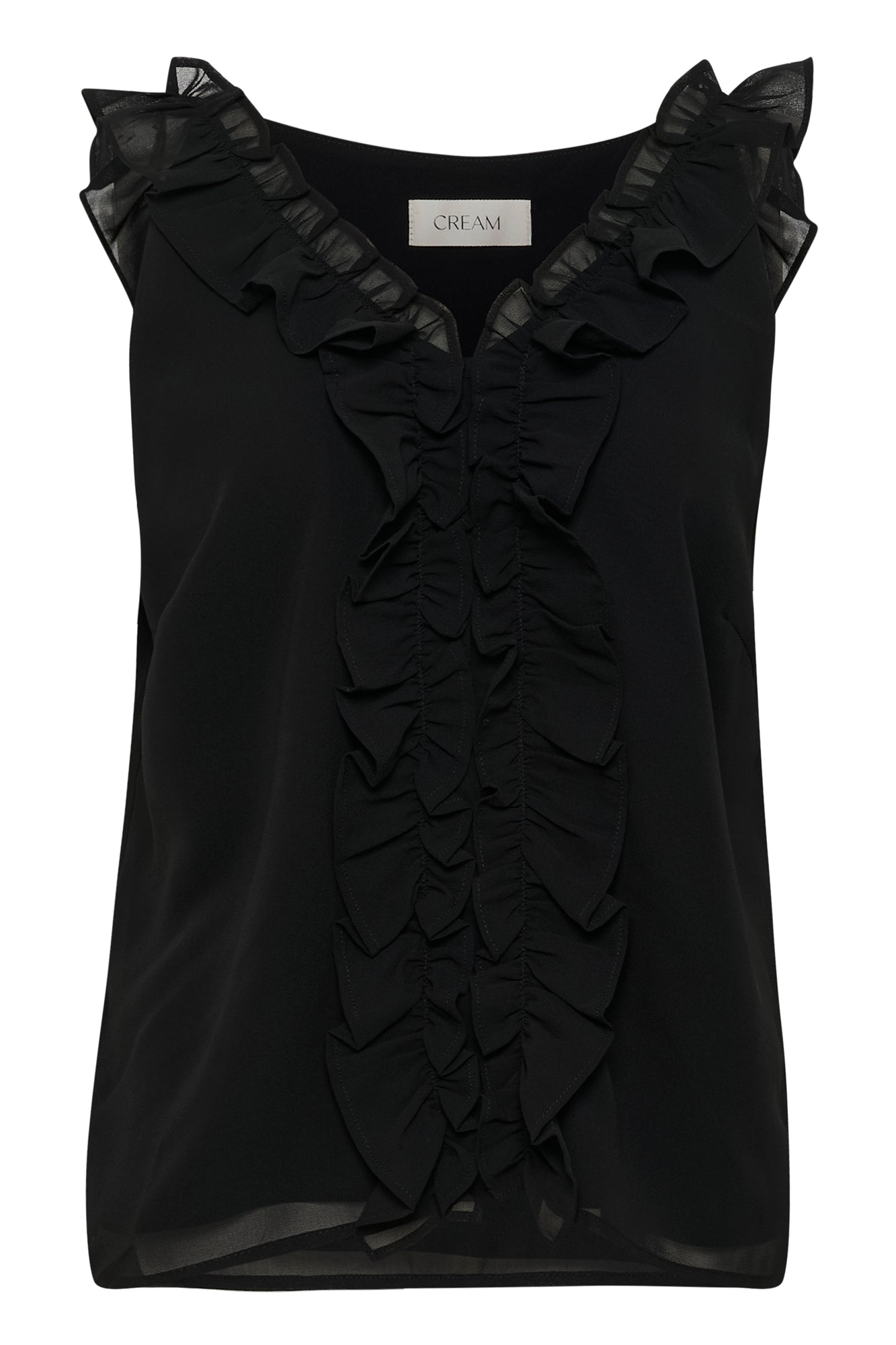 Camisole pour femme par Cream | 10614467 Noir Absolu | Boutique Vvög, vêtements mode pour homme et femme