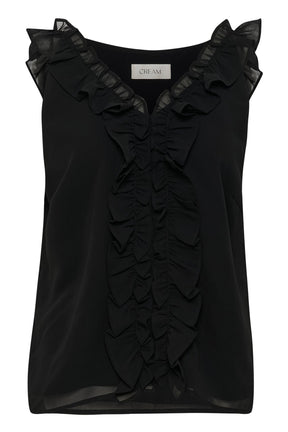 Camisole pour femme par Cream | 10614467 Noir Absolu | Boutique Vvög, vêtements mode pour homme et femme