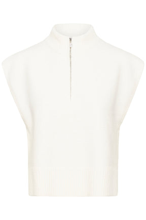 Petite veste sans manche pour femme par Cream | 10614514 Blanc Murmure | Boutique Vvög, vêtements mode pour homme et femme