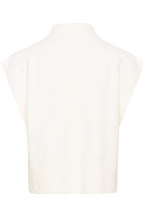 Petite veste sans manche pour femme par Cream | 10614514 Blanc Murmure | Boutique Vvög, vêtements mode pour homme et femme