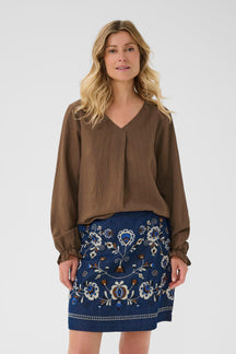 Blouse pour femme par Cream | 10614519 Cheval Alezan | Boutique Vvög, vêtements mode pour homme et femme