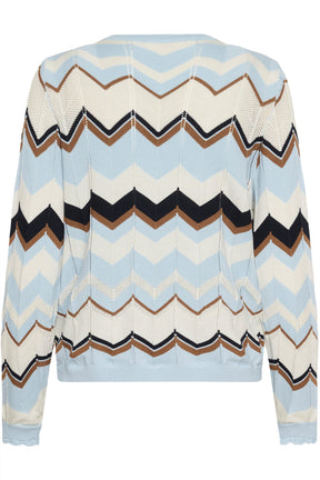 Cardigan pour femme par Cream | 10614558 Bleu Cachemire | Boutique Vvög, vêtements mode pour homme et femme