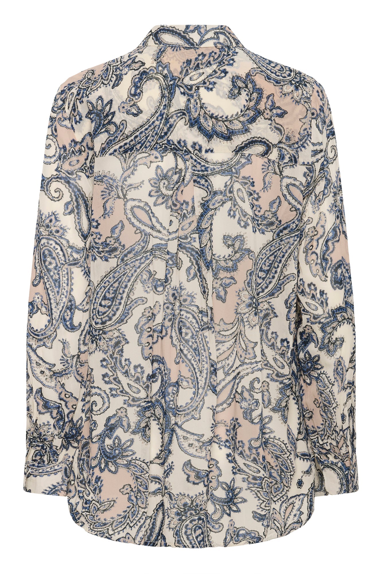 Blouse pour femme par Cream | 10614582 Paisley Bleu | Boutique Vvög, vêtements mode pour homme et femme