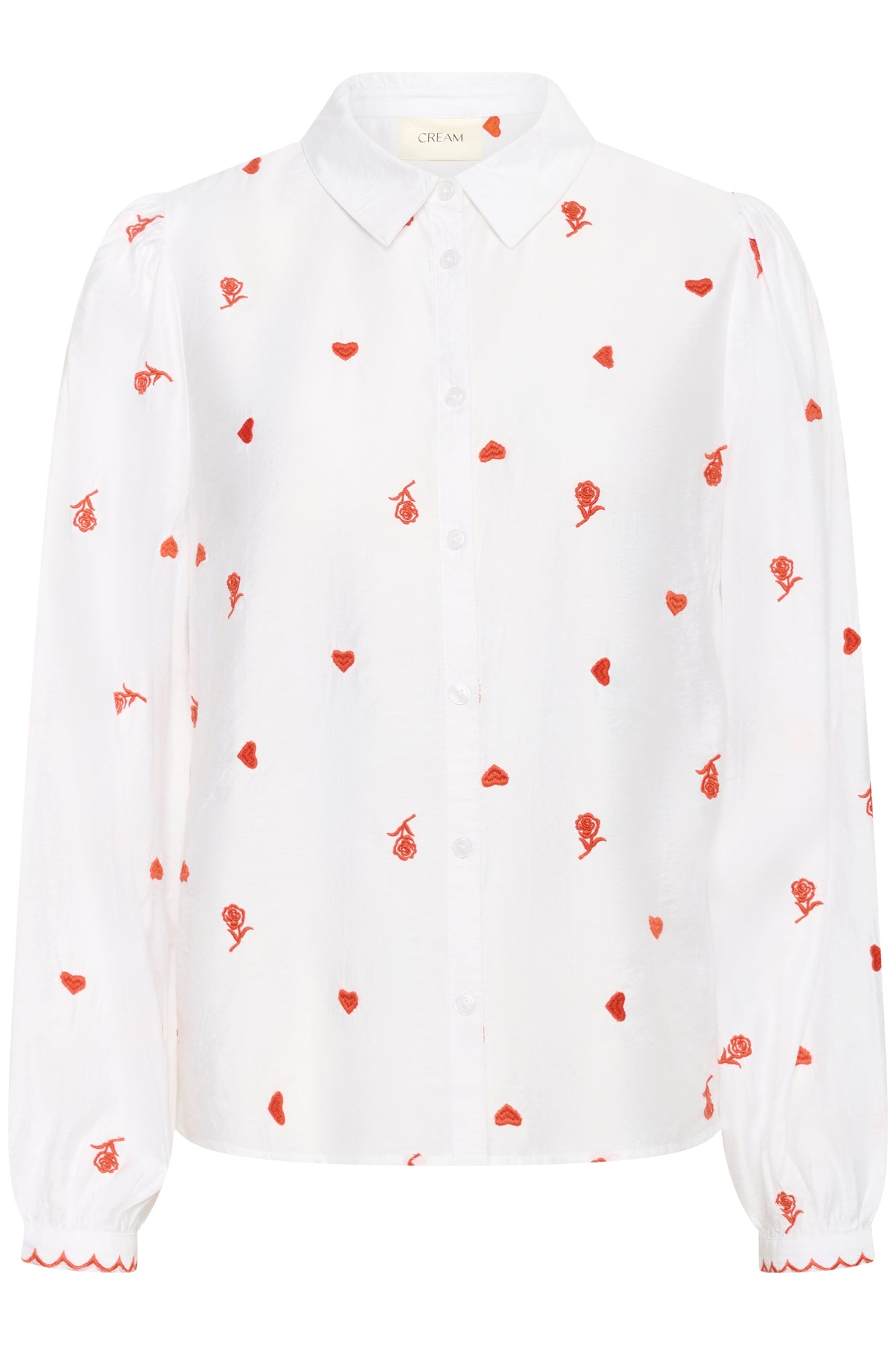 Blouse pour femme par Cream | 10614664 Blanc Neige | Boutique Vvög, vêtements mode pour homme et femme