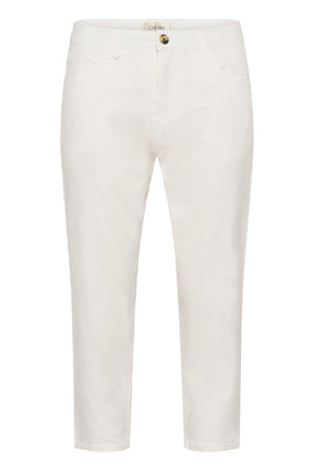 Capri pour femme par Cream | 10614875 Blanc Neige | Boutique Vvög, vêtements mode pour homme et femme