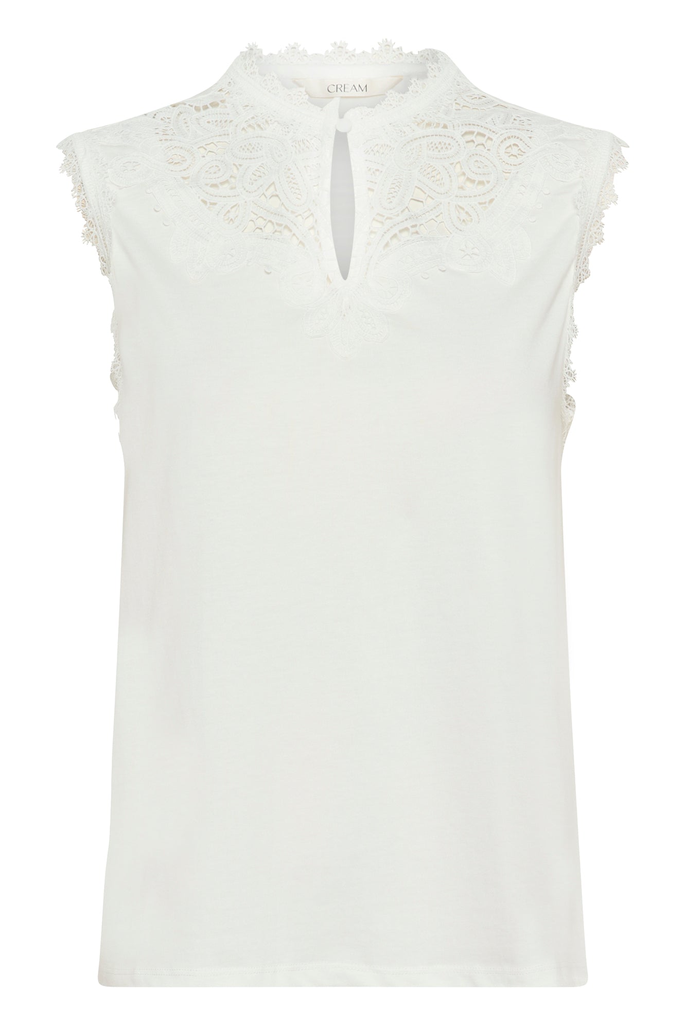 Camisole pour femme par Cream | 10614886 Blanc Neige | Boutique Vvög, vêtements mode pour homme et femme